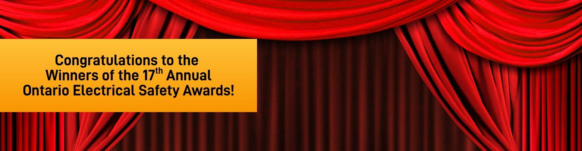Congratulations to the Winners of the 17th Annual Ontario Electrical Safety Awards!