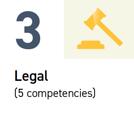 #3 legal (5 competencies)