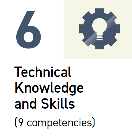 #6 Technical Knowledge & Skills (9 competencies)