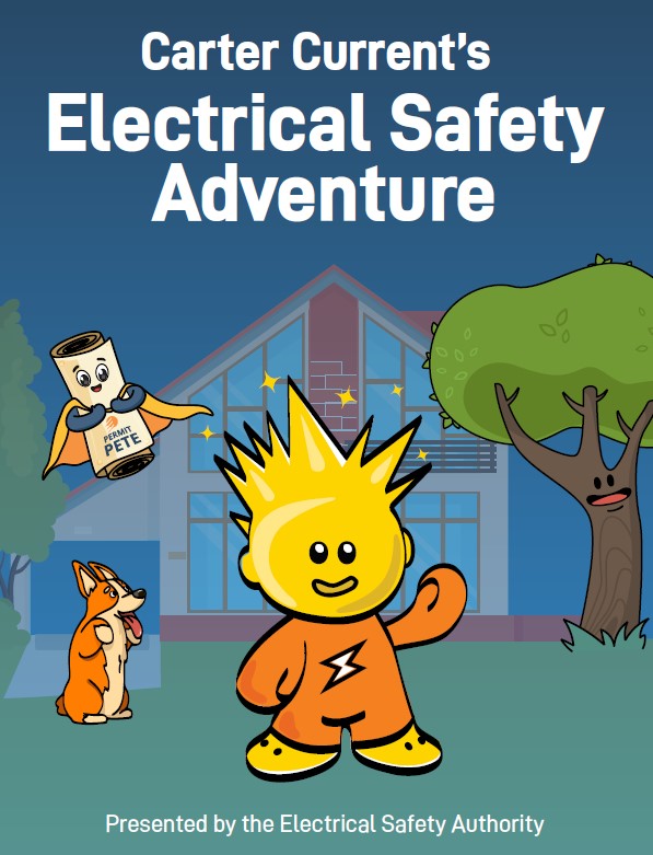safety colouring book