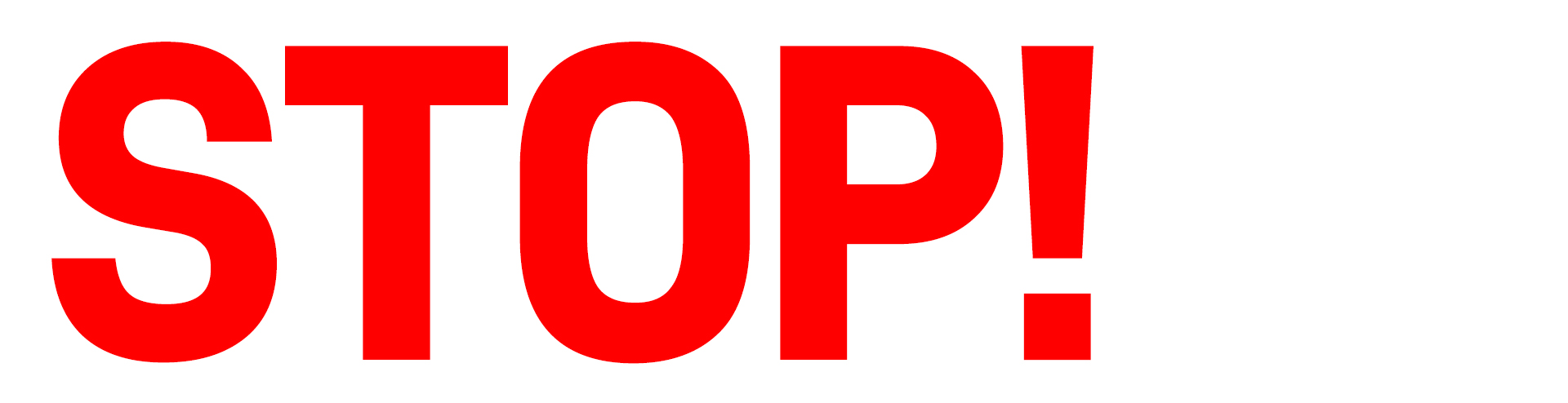 stop