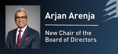 arjan arenja, new chair
