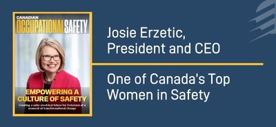 Josie Erzetic, President and CEO at ESA, - one of Canada’s Top Women in Safety