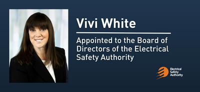 Vivi White has been appointed to the Board of Directors