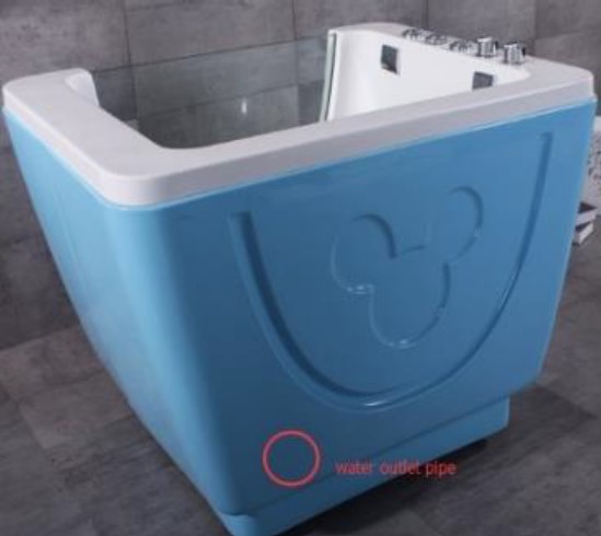 blue baby hydrotherapy spa/tub